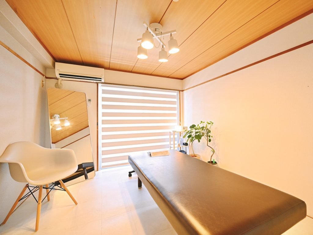 大濠公園近くの神経整体院alivinusの内観